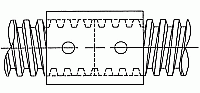 Options for Shaft Joint Designs - Coupling type with on-axis pin(s) - 1 or 2 at 90°